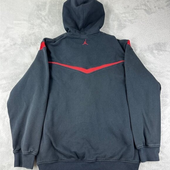 Jordan Air Full Zip Black Hoodie Men’s Size L - Picture 11 of 13